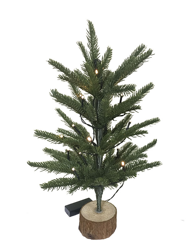 Cabeça e pés pequenos de árvore de Natal PE Series-40CM