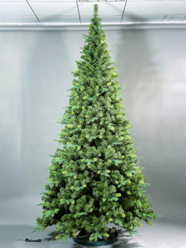 Árvore de Natal artificial de 8 pés Árvore mista PE