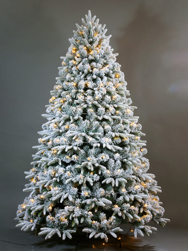 Árvore de neve de Natal 9A3A8581